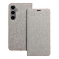 LUNA Book Gold for SAMSUNG S24 FE in silver