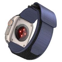 FORCELL F-DESIGN FA05 nylon strap for Apple Watch 42/44/45/49 mm, blue