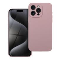 Case SILICONE 2mm for iPhone 15 Pro Max in sand pink