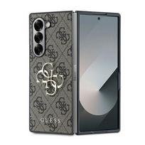 GUESS case for SAMSUNG Z Fold 6 GUHCZFD64GMGBR (PU 4G Leather Metal Logo) - brown