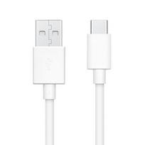 OPPO original USB A to Type-C cable, 3A, DL143, 1 m, white, bulk pack