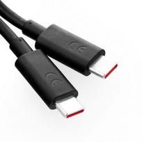 MOTOROLA original Type-C to Type-C cable, 6.5A, SC18D24968, 1 m, black, bulk