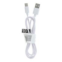 USB Cable A to Type-C 2.0 C366 (long connector: 8mm) 1 m white