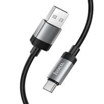 USB A to USB C Hoco 3A 1 m X117 black