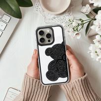 TEDDY BEAR Case for IPHONE 17, black
