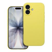SILICONE Case 2mm for IPHONE 17, compatible with MagSafe, lemon yellow