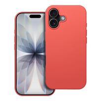 SILICONE case for IPHONE 17 in peach