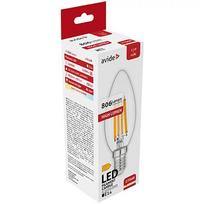 LED lemputė E14, C35, 6,5W, 806lm, 2700K, siūlas