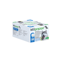 Milprazon tabletės nuo kirminų šunims nuo 5 kg, 1 tabl