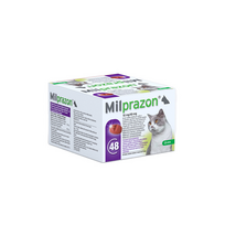 Milprazon tabletės nuo kirminų katėms nuo 2 kg, 1 tabl
