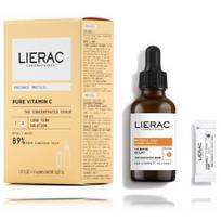 Lierac Radiance Protocol spindesio suteikiantis rinkinys veidui (30 ml. bazė + 14 vnt. x 0,2 g. vitamino C milteliai) - Rinkinys