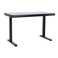 Rašomasis stalas ERGO FIT su 1 varikliu 122x62xH73,5-118cm, juodas