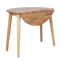 Atlenkiamasis stalas BIRKA D90xH75cm, ąžuolas