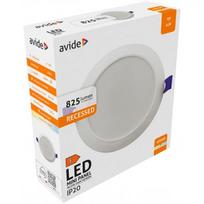 Įmontuotas LED skydelis 9W, 4000K, IP20, Ø120x27 mm