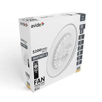 LED lubų lempa su ventiliatoriumi ir nuotolinio valdymo pultu Whitney-S, 48W, 5200lm, CCT