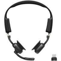 Shokz OpenMeet UC Wireless Bone Conduction Headset mit USB-C Adapter, Black (C610-AC-BK-EU-000)