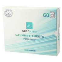 Ekologiški skalbimo lapeliai - be atliekų, 60 skalbimų (Pakuotės dydis: Vienas produktas, Kvapas: Jūros gaiva)