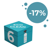 Universalus valiklis EcoClean, 1 L (Pakuotės dydis: Rinkinys po 6)