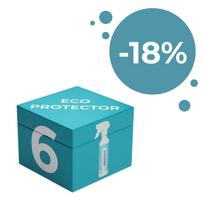 EcoProtect - universalus batų apsauga purškiklis, 250ml (Pakuotės dydis: Rinkinys po 6)