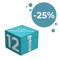 EcoProtect - universalus batų apsauga purškiklis, 250ml (Pakuotės dydis: Rinkinys po 12 / Pilna dėžė)