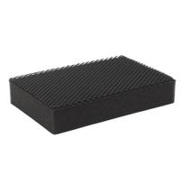 HACCP indų ir virtuvės tinklinės kempinėlės x 4 (Spalva: Juoda)