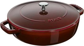 STAUB Ketaus troškintuvas su dangteliu, 28 cm, grenadinas