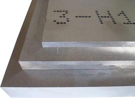 B&T Metalinė aliuminio plokštė tuščia valcuota natūrali 8,0-50,0 mm storio, galimi įvairūs dydžiai