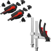 BESSEY riboto veikimo rinkinys MFT-A, 20 mm skersmens skylių užspaudimo įrankiai, 1 x WNS-SET-MFT ir 1 x TW20-15-8KLI-SET, svoris 1,80 kg
