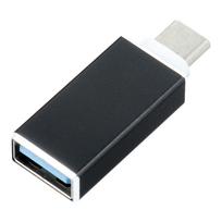 OTG USB A 3.0 (female) to Type-C (male) adapter, black