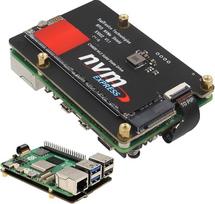 Geekworm X1002 M.2 NVMe SSD Pip PCIe Periferinė plokštė Apatinė bazė, skirta Raspberry Pi 5