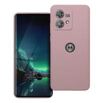Case SILICONE 2mm for MOTOROLA EDGE 40 Neo in sand pink