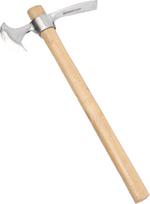 Kasimo kirvukas, kirtiklis - Mattock sodo kirtiklis su 2-in-1 dizainu - kirvio rankena, kompaktiškas kirtiklis, nerūdijančio plieno daugiafunkcinis sodininkų kirtiklis
