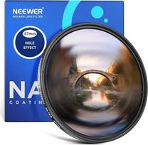 NEEWER 67 mm spiralinis "Halo" fotoaparato objektyvo filtras, prizmės K9 optinis stiklas Specialiųjų efektų filtras Fotografijos fotoaparato objektyvo priedai su tunelio regėjimo iškraipytu apskritimo "Halo" rėmo efektu