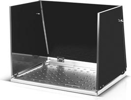 STAHLWERK suvirinimo stalo priedas 500 x 400 mm - mobili suvirinimo kabina, sulankstomas suvirinimo stalo prailginimas darbo stalams ir montavimo stalams su D16 perforuota plokštele įrankiams tvirtinti (SA-500 ST)