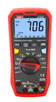Skaitmenins multimetras, 1000V AC/DC, 20A AC/DC;  60MOm;  60mF;  10MHz;  -40°C~1000°C; automatinės ribos, UNI-T