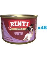 RINTI Auksinės ančių širdelės Mini ančių širdelės mažoms veislėms 48x185 g