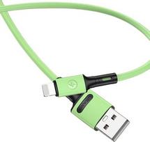 USB cable Usams USB-A - Lightning 1 m Green (69867-uniw)