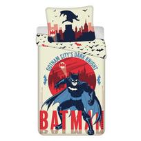Iš medvilnės viengulė vaikiška patalynė 140x200 cm Batman Gotham's Knight – Jerry Fabrics