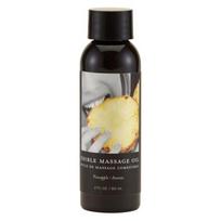Earthly body Pineapple Edible Massage Oil - 2 fl oz / 60 ml