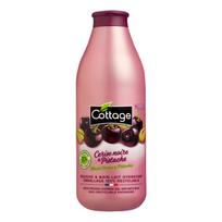 COTTAGE CERISE NOIRE & PISTACHE MOISTURIZING dušo želė ir vonios pienelis, 750 ml