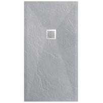 Kompozitinis dušo padėklas Balneo Stone Tray, akmens masės, 80x120x2,5 cm