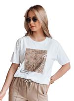 Moteriški balti marškinėliai Nivi, xl/xxl