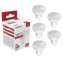 LED lemputė Avide, 6W GU5.3 12V 3000K 5vnt