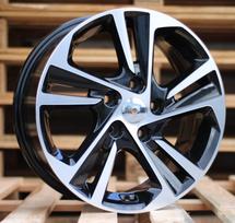 Ratlankis RACINGLINE B5210 R16x6.5 5x114.3 ET 45 CB 67.1 (Black Polished) (690 kg)