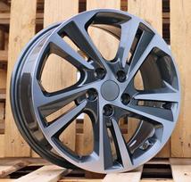 Ratlankis RACINGLINE B5210 R16x6.5 5x114.3 ET 45 CB 67.1 (Grey Polished) (690 kg)