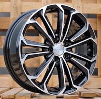 Ratlankis RACINGLINE BK667 R17x7 5x114.3 ET 45 CB 60.1 (Black Polished) (690 kg)