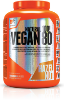 Extrifit Natural 100! Vegan 80 2000g. - Karamelės skonis