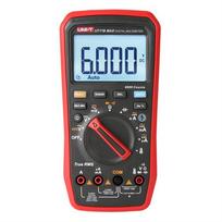 Skaitmeninis multimetras, TRMS, CATIII 600V, 600.0mV-1000V AC/DC, VFD, 600.0µA-10A AC/DC, 60.00M?, 6000µF, 10MHz, -55?~500?.-6000?, UNI