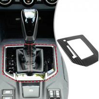 Carbon Fiber ABS Center Console Gear Shift Trim Cover For Subaru XV 2018-