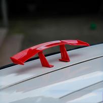 Universalus Automobilio Galinis Sparnas Anglies Pluošto Išvaizdos Mini Modifikuoti Juodi Balti Raudoni Galiniai Sparnai Modelis Automobilio Stiliaus Apdaila Automobilio raudona